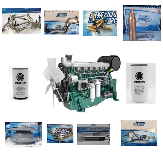 61500010334 Sinotruk HOWO Steyr Str Weichai Auman Wd615 Wp10 8 Pieces Diesel Engine Transmission Oil Cooler Core Assembly